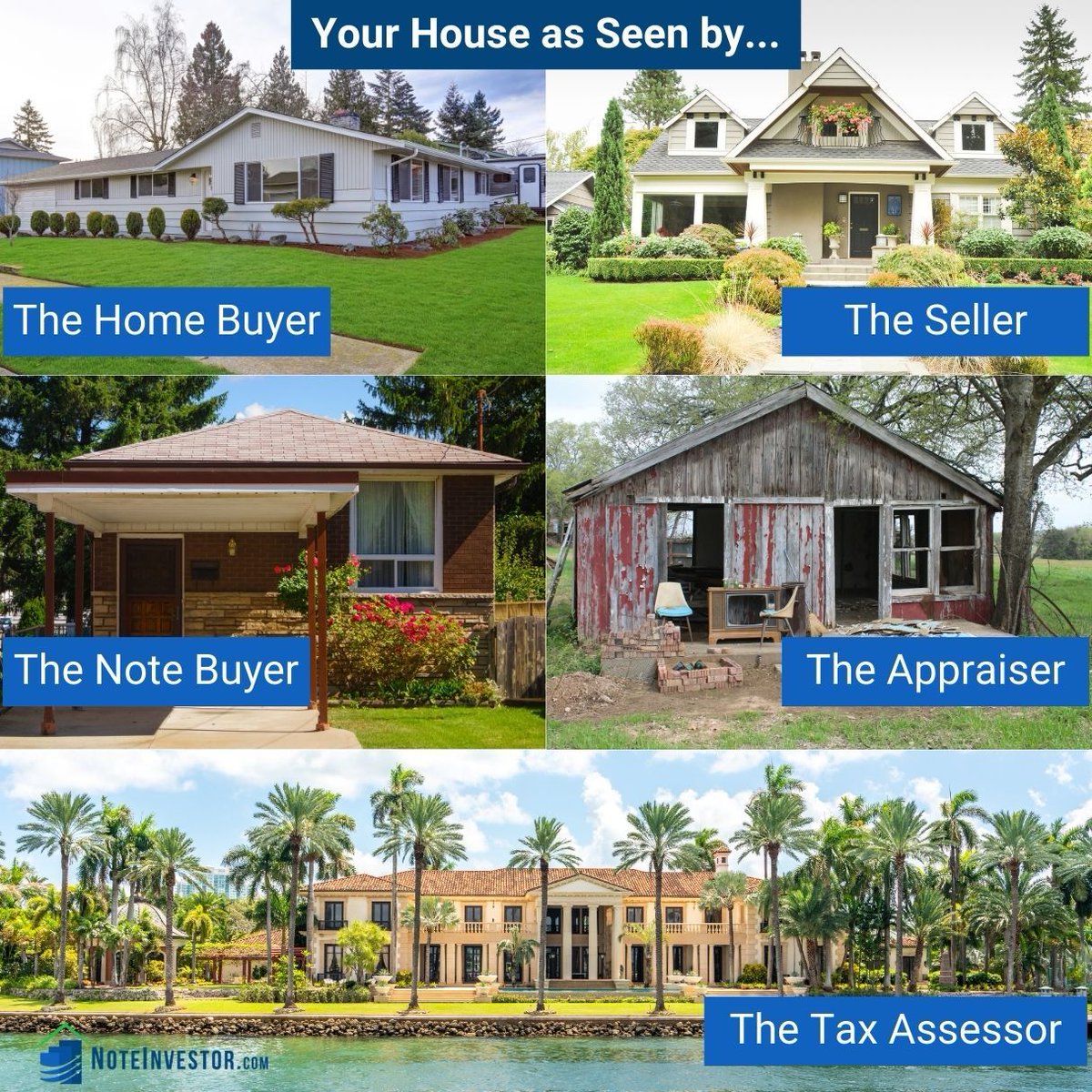 Anyone else feeling like everyone is seeing a different house? 

#NoteBuyers #RENotes #NoteInvesting #NoteInvestor