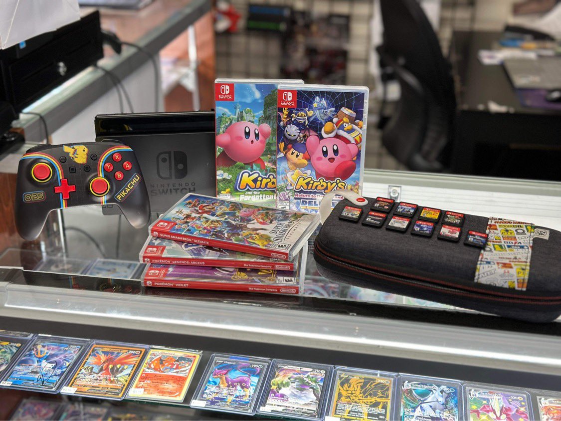 BoomBoomGames85's tweet image. 💥Fresh switch just landed💥

•Hours &amp;amp; Location•
306 Boston Rd, North Billerica, MA
978-294-2114
Monday - Friday 11-8pm
Saturday 10:30-8pm
Sunday 10-6pm
BoomBoomGames.com(currently under construction)