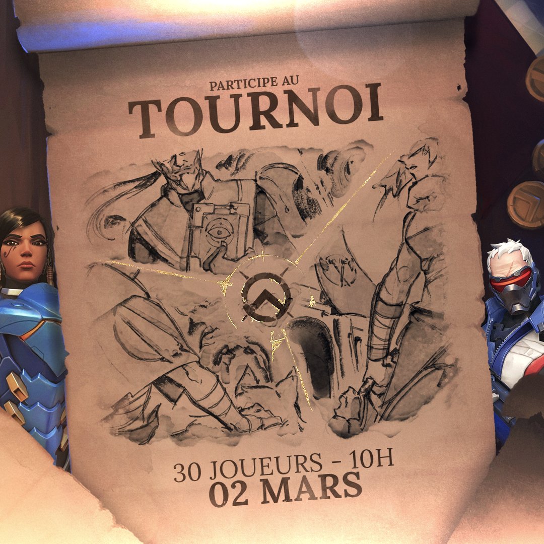 Decimus_GG's tweet photo. Qui seront les virtuoses du prochain tournoi Decimus ?

🕹️ Tournoi Overwatch 2
⚔️ 30 joueurs 

➡️ Informations et inscriptions sur https://t.co/Zcj7azhxsg https://t.co/bClL3u0bGW