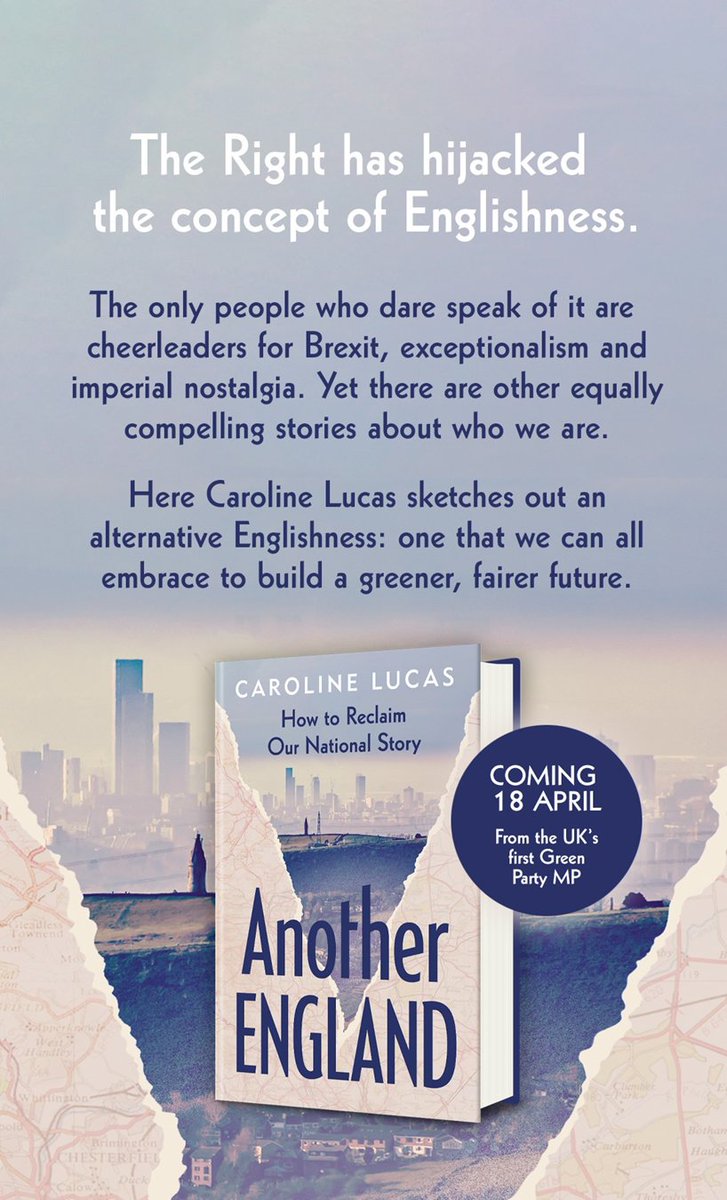 After 14 years of Tory Government, if you're in desperate need of an alternative to their divisive, hard right nonsense, you might like this - you can pre-order a signed copy here bit.ly/3UHQGDR #AnotherEngland