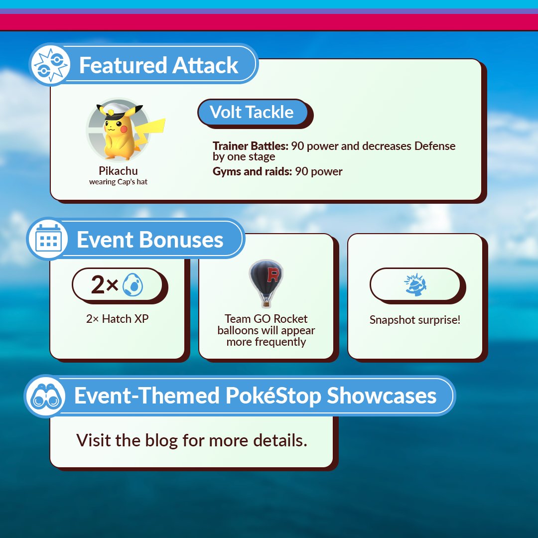 PokemonGoApp's tweet photo. Trainers, it’s time to celebrate all of the adventures, discoveries, and friends made along the way with the “Pokémon Horizons: The Series” Celebration Event from Tuesday, March 5, at 10:00 a.m. to Monday, March 11, 2024, at 8:00 p.m. local time. https://t.co/TEqEnZ4vYg
