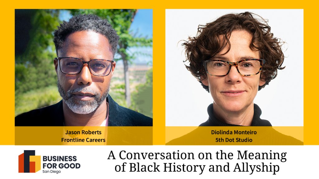 To honor the legacy of Black contributions to our nation, we hosted an honest conversation about the significance of Black history and allyship between two of our BFG members: businessforgoodsd.com/updates/a-conv…