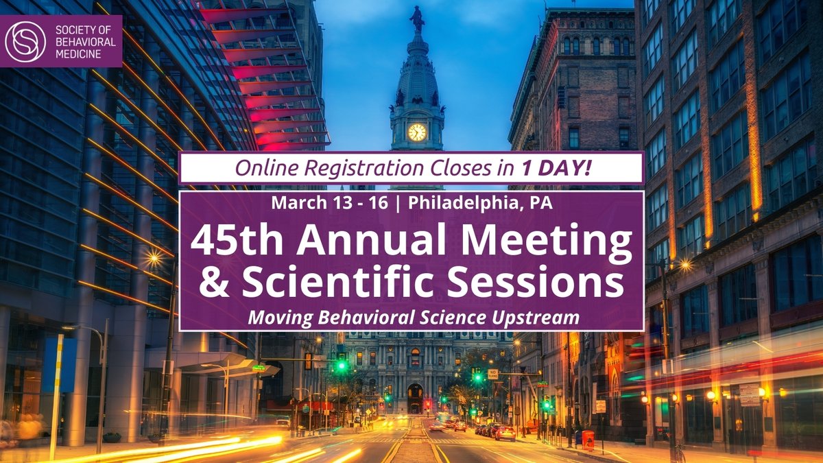 Online registration for #SBM2024 closes TOMORROW! ⚠️⏳ Click here to register:👉 sbm.execinc.com/edibo/AM24 We cant wait to see you all in Philly! 🌇