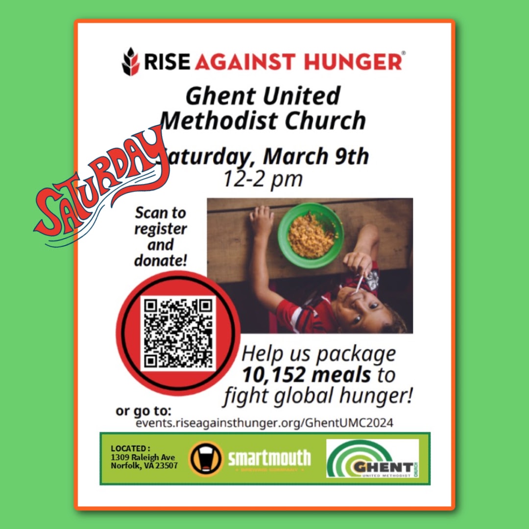 Sign up TODAY. Our event is THIS SAT., March 9th, at Smartmouth. We're halfway to our goal number of volunteers. Don't miss your chance to help others at this energizing event. 
Sign up &amp;/or donate at conta.cc/48ihhL5

<a href="/Rise2030/">Rise Against Hunger</a> #EndHunger @SmartmouthBeer #BeUMC