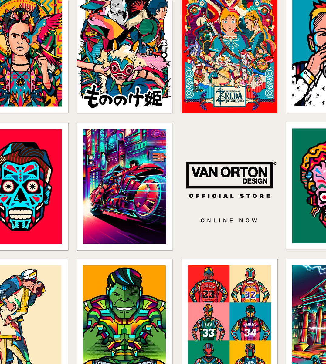 Our Official Store is finally Online! ✨⚡️🤖 vanorton.bigcartel.com
