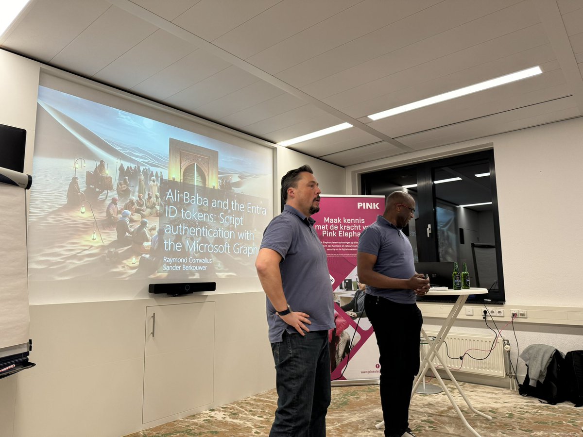 wpninjasnl's tweet image. Laatste sessie vandaan met @nextxpert en @SanderBerkouwer met als onderwerp“Ali Baba and the Entra ID tokens: script authentication with the MS Graph” #mvpbuzz #msentra #msgraph #wpninjasnl
