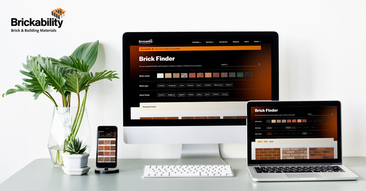 Brick Finder 🧱🔍 No matter which device you’re using, we’ve got every brick colour, type and finish at your fingertips. Project inspiration and technical specifications are also readily available to help you select the right #brick. Get Started - bit.ly/49n44li