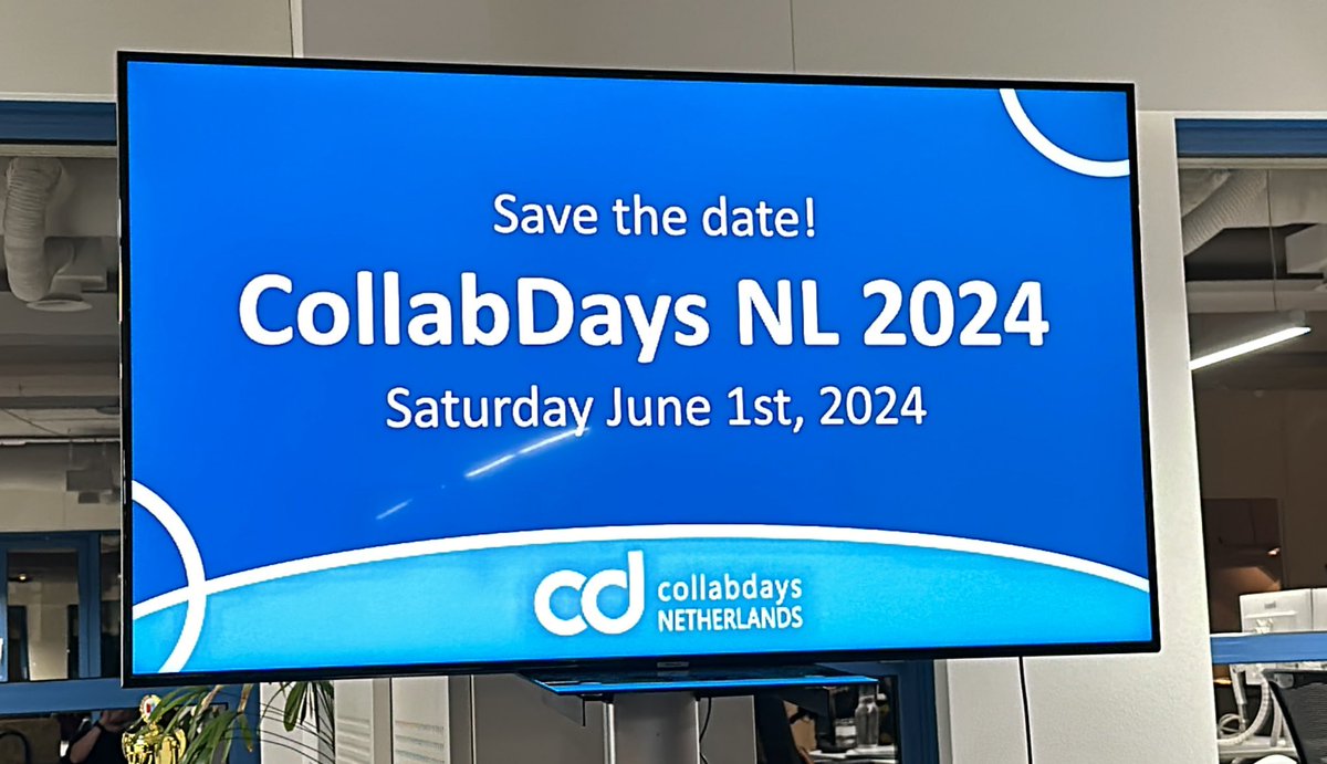 Did you already sign up? #collabdaysnl ✅