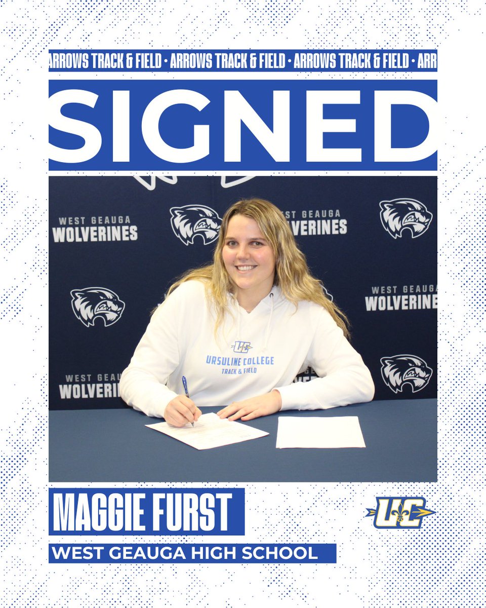 UCArrows's tweet photo. Maggie Furst signs with @UCArrowsXCTF ! Welcome to #ArrowsNation ! https://t.co/iTQK1Tp215