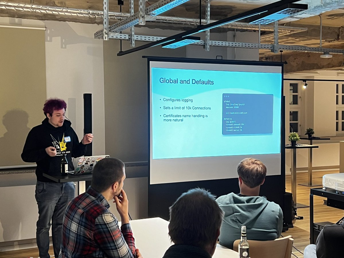Tim Windelschmidt is killing it with showing us why haproxy is the best choice for loabalancing 🚀