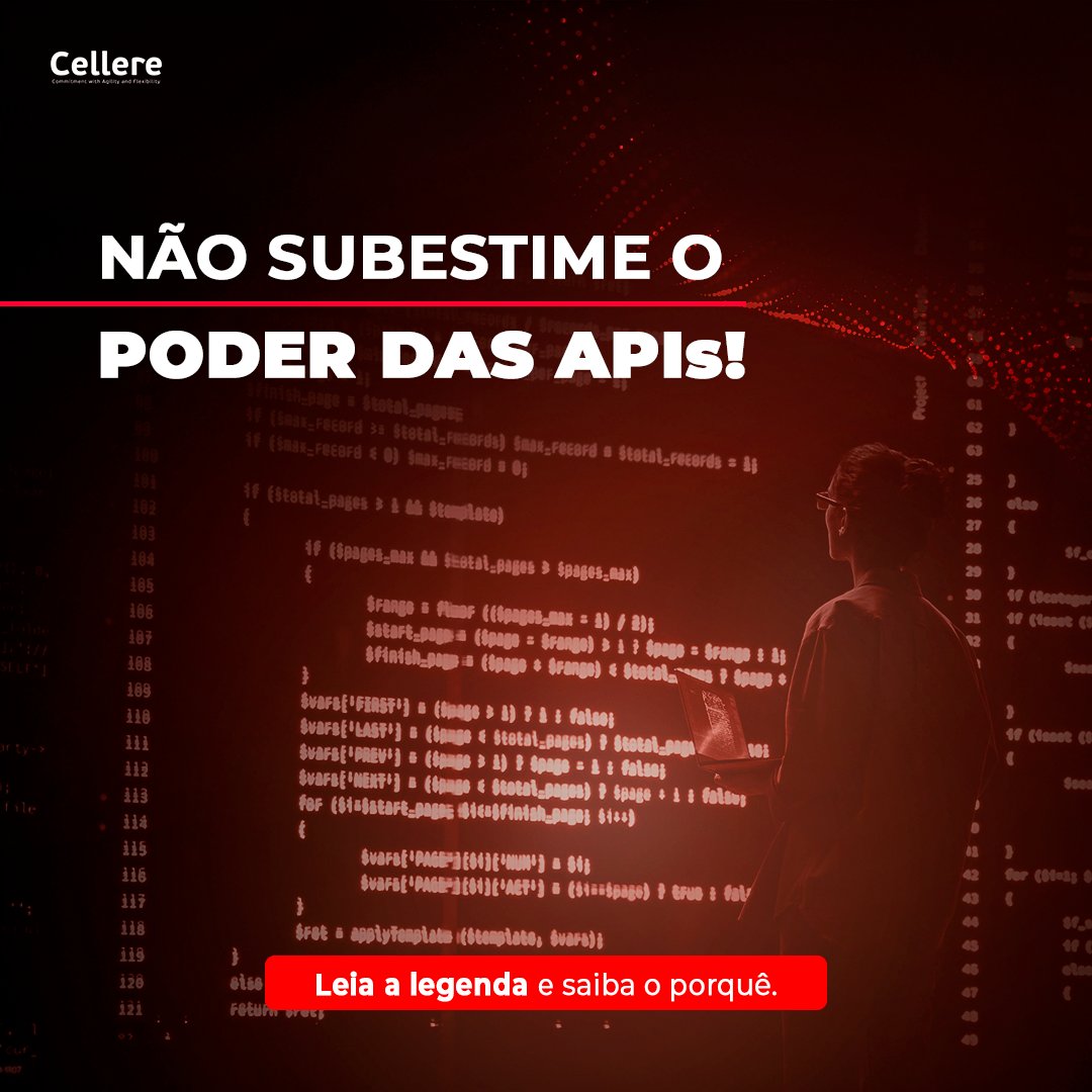 Cellereit's tweet photo. 🤔 Você e a sua equipe estão priorizando a qualidade das #APIs no desenvolvimento das suas soluções? Aproveite todos os benefícios dessas interfaces no #desenvolvimento ágil de aplicações robustas, acessando os #microsserviços prontos do Portal de APIs: https://t.co/hwv0ntMbi3. https://t.co/NfNEnzGapX