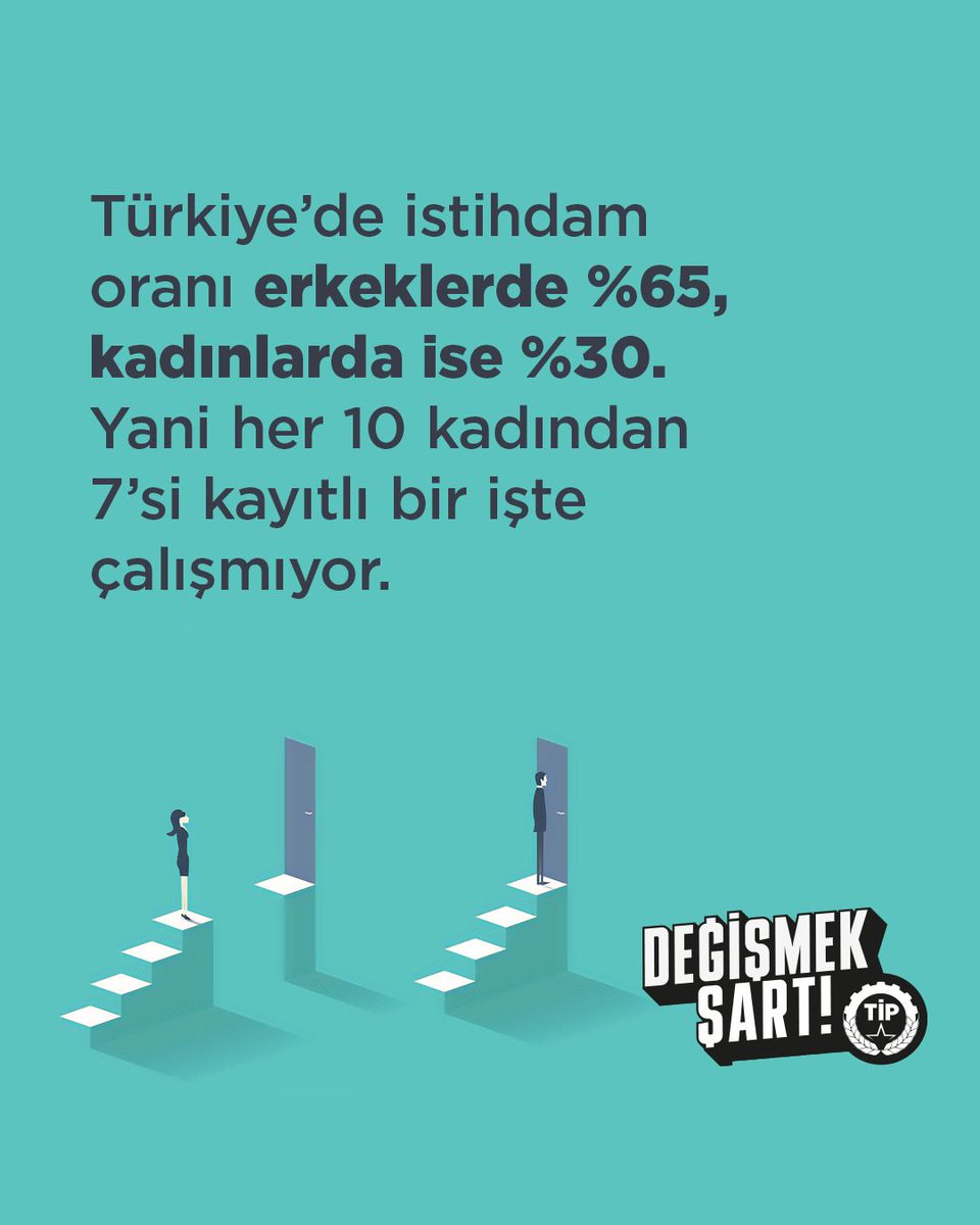 Kadınlar yaşamın dışında bırakılmasın diye #DeğişmekŞart