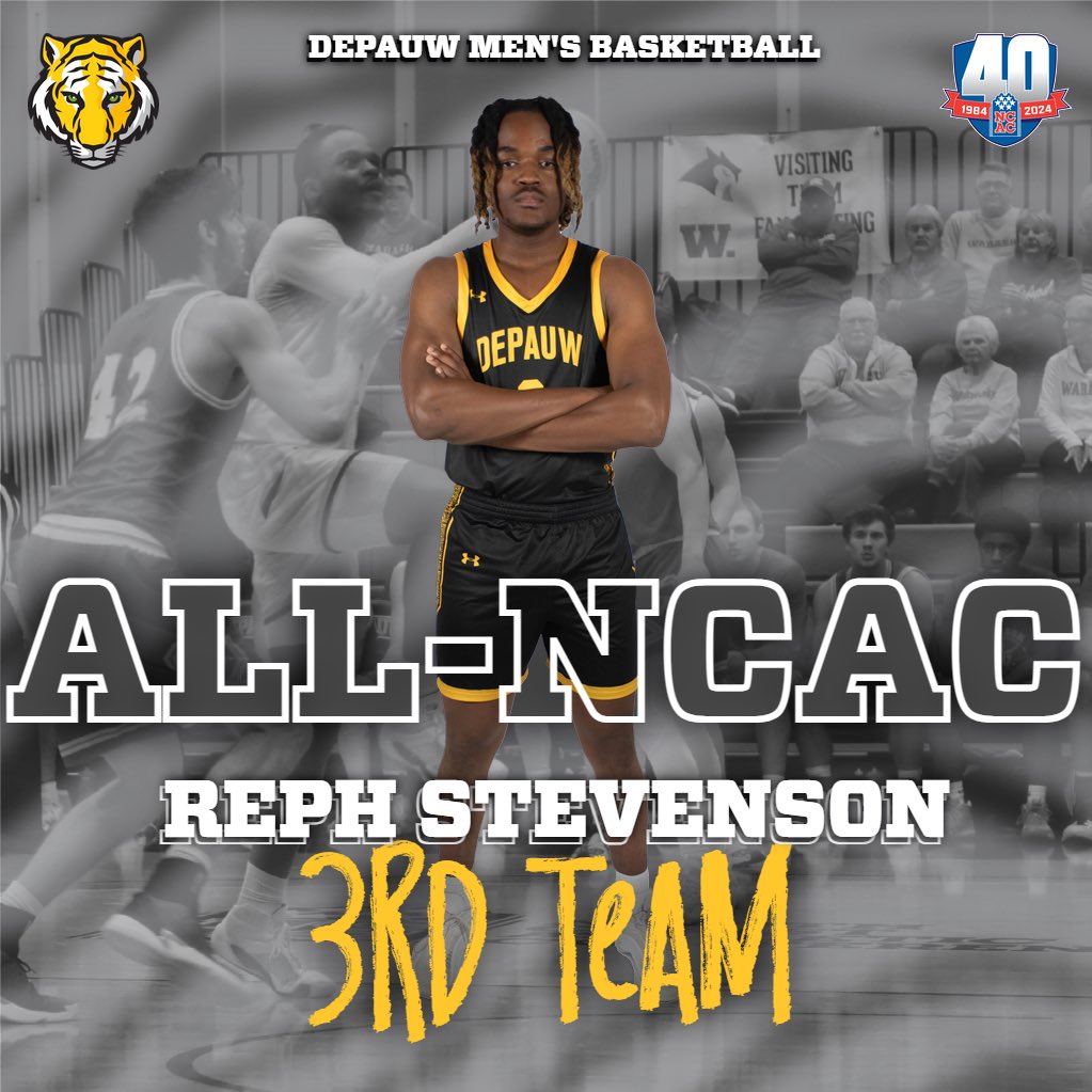 All-<a href="/NCAC/">NCAC</a> men’s basketball selections are out and the <a href="/DePauw_MBB/">DePauw Basketball</a> team earned two All-NCAC selections! Congratulations Sam Jacobs and Reph Stevenson for your All-NCAC honors! #TeamDePauw #d3hoops