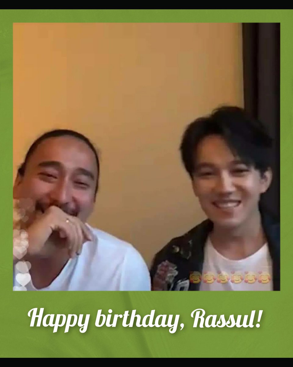 Happy 30th birthday @RassulUsmanov 🎂🎉! We wish you health, happiness and fulfillment in your creative journey as a singer and actor. We hope to see you again in Budapest! (Pic: edited screenshot from the livestream 9/4/2022 from Düsseldorf)