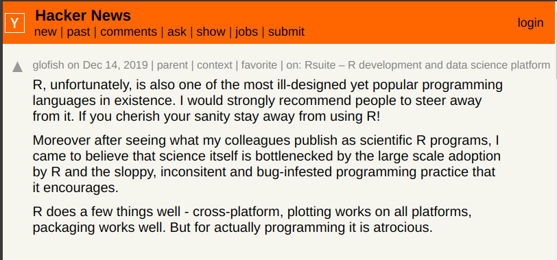 kennedymwavu's tweet image. if you cherish your sanity stay away from using R!