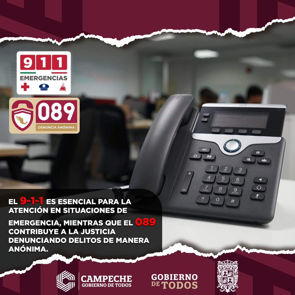 911 Campeche tweet media