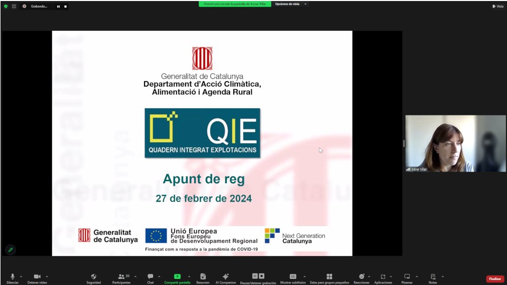 FEMAC_CAT's tweet image. 📢 Avui 27/02, hem celebrat la 2a sessió virtual del Mòdul del #QIE  dins del curs #OMMPA finançat pel programa #CONFORCAT A Mida
@fpo_continua #Producció #Agraria #Sostenible #PAS #agricola! 🌽🥬#FormacióContinua #ConforcatAMida #MRR2023 @agricursos @ruralcat 🧑‍🌾📋🍏