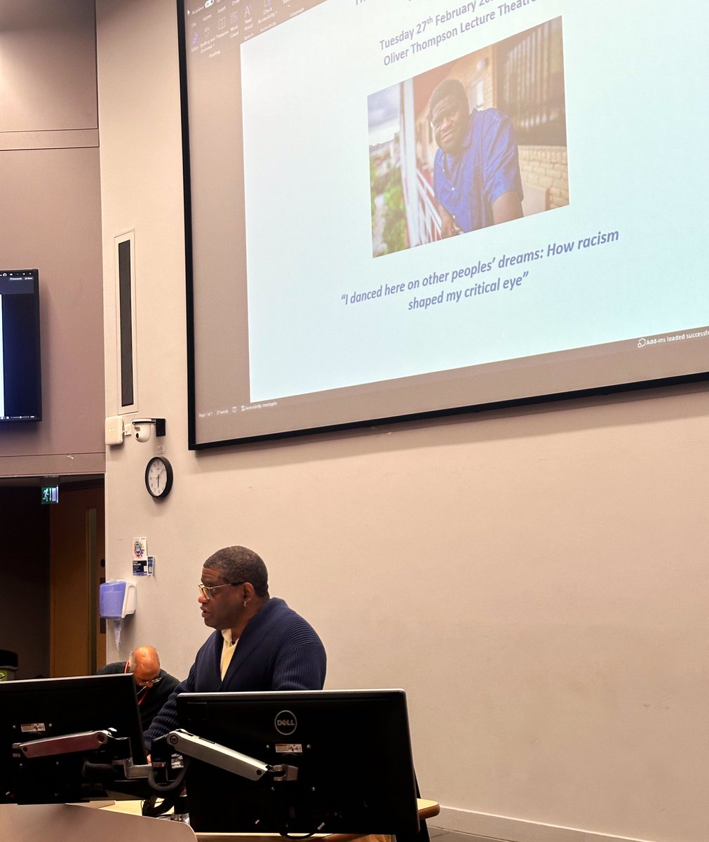 Powerful to be hearing from @cityjournalism alum @garyyounge - talking about how racism shaped his critical eye, in the inaugural Rosemary Hollis lecture @CityUniLondon