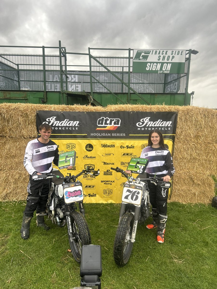 Great news with Skye Adams getting Rider of the Year on our @DucatiUK Scrambler 800. She rode some brilliant races in her first year on the bike and bagged a well deserved award at the U.K. DTRA event. Goes without saying she’ll be with us again in 2024. #grassrootsracing