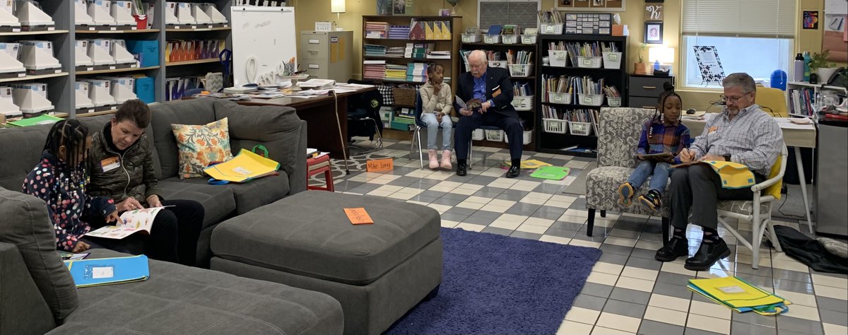 Community readers are the real MVPs! 🌟 Whether they've just returned from across the country or around the world, they consistently make time to build relationships with children. Their dedication makes a difference in shaping young minds. <a href="/SVRotary/">Spring Valley Rotary</a> <a href="/LindsayAgostini/">Lindsay Agostini</a>