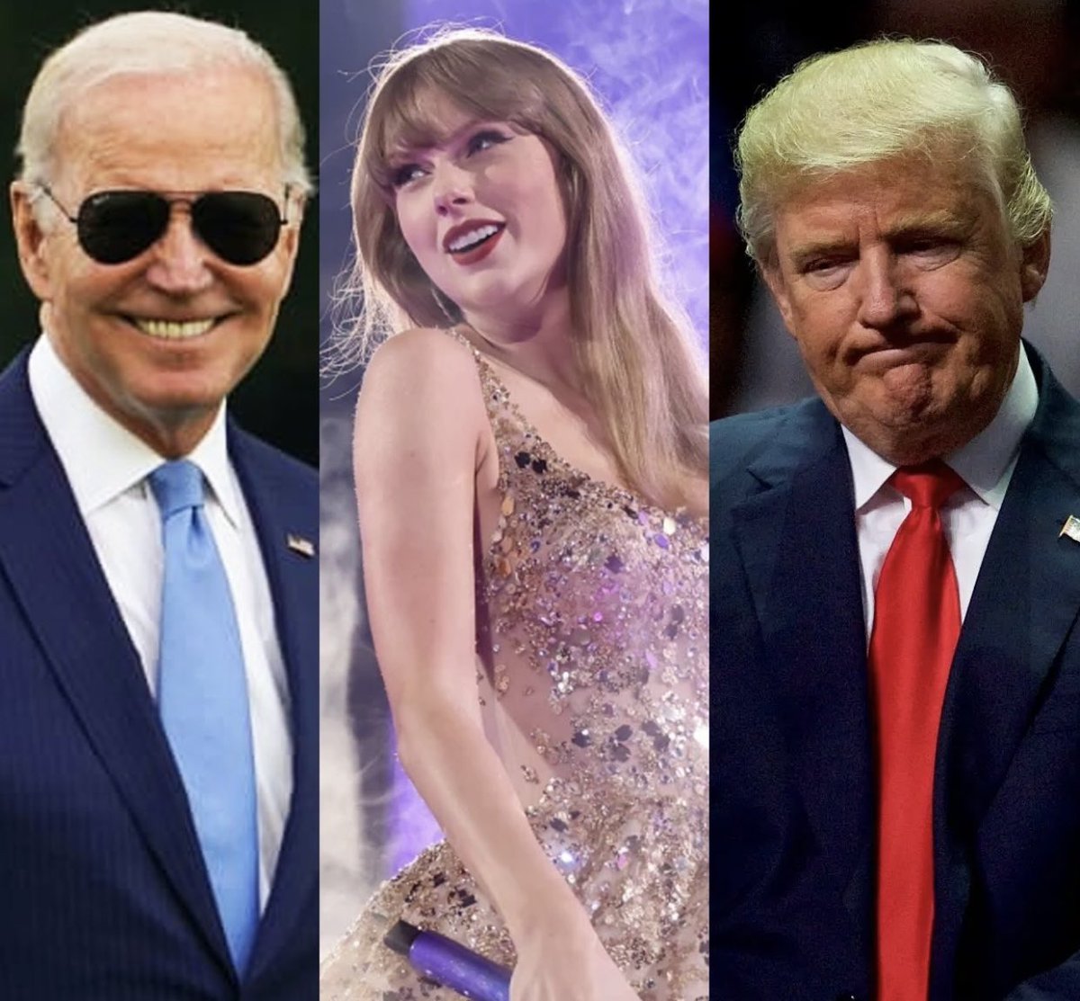 Trump has Kid Rock, Kevin Sorbo and a few irrelevant others. 

President Biden has Taylor Swift, Mark Hamill, Bruce Springsteen, Lady Gaga, Stephen King, Willy Nelson, Jon Stewart, George Clooney, Oprah and so many more.

Drop a ❤️ and Repost to thank them for supporting Joe