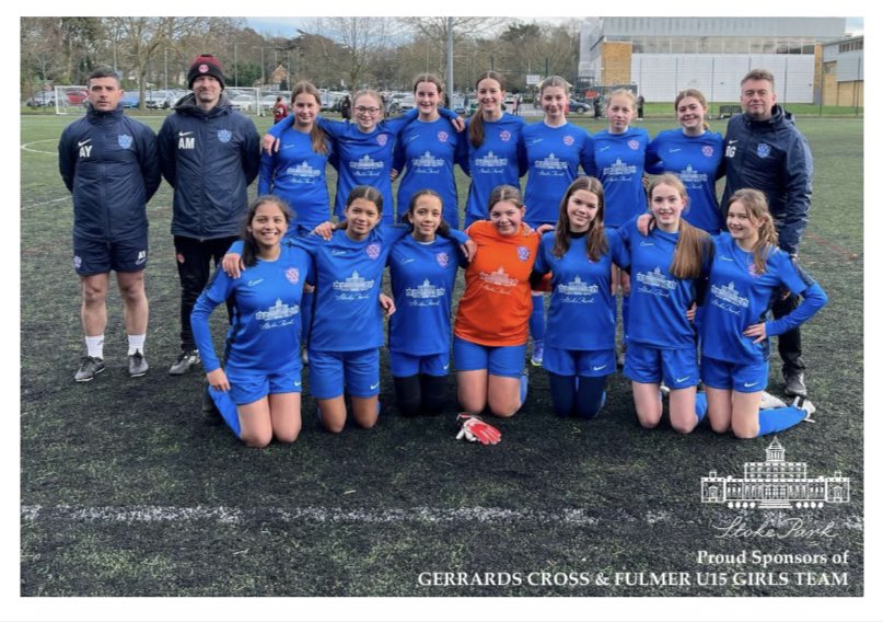 We’re proud to be sponsoring the Gerrards Cross &amp; Fulmer U15 Girls team who kicked off their first game in their new kit with a victory over the Berks County Adders at the weekend - Well Done Team 🙌🏼⚽️
#football #girlsfootball #community #supportlocal #womensfootball #lionesses