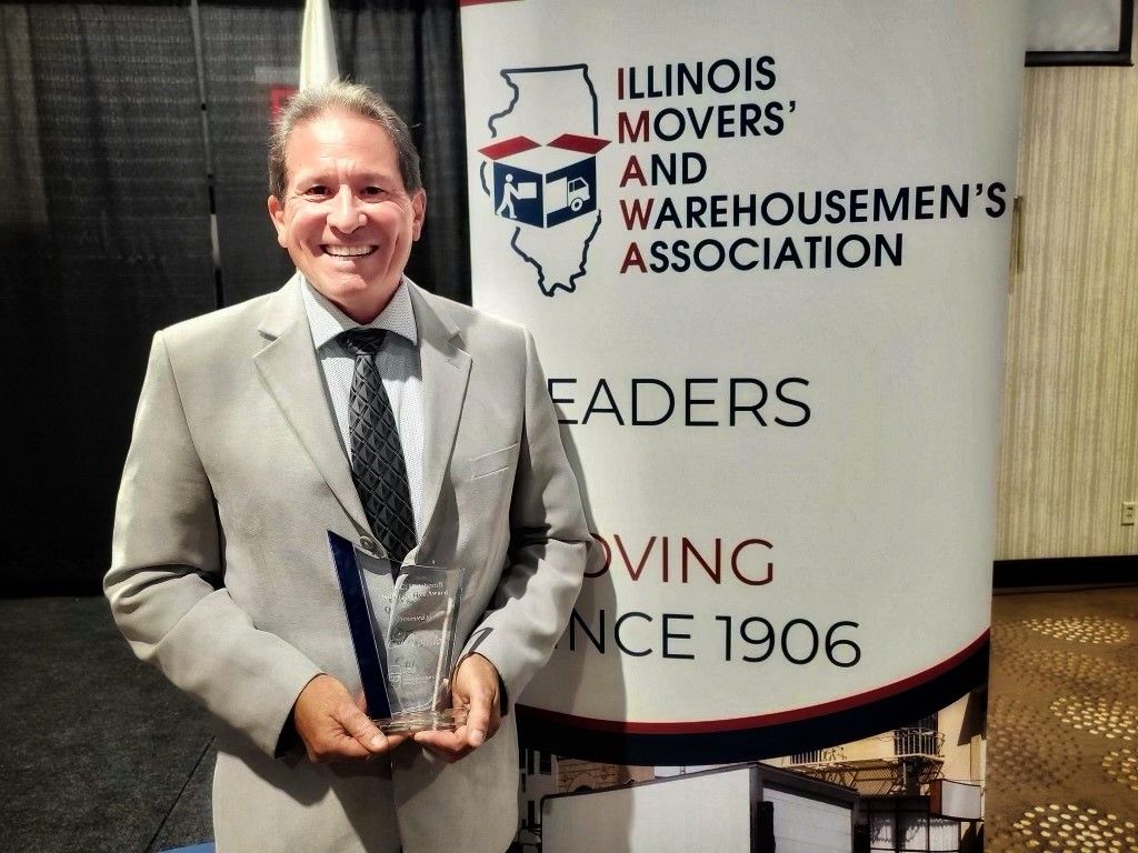 So excited to announce our Founder & CEO, Luis Toledo has been awarded the presigious Orin C. Hutchcraft award for demonstrating exceptional dedication & superior service within the moving and storage industry in Illinois. Check out press release here: buff.ly/49wn5Sn
