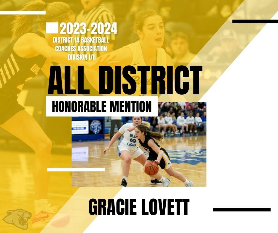 Miami Trace Girls’BB (@tracewbb) on Twitter photo Congratulations to our Lady Panthers on All District 14 Div I / II honors 🐾🏀
Jessee Stewart 2nd Team All District <a href="/StewartJessee/">Jessee Stewart</a>
Gracie Lovett Honorable Mention All District
( Graphic Design - Payge Smith) Congratulations to our Lady Panthers on All District 14 Div I / II honors 🐾🏀
Jessee Stewart 2nd Team All District <a href="/StewartJessee/">Jessee Stewart</a>
Gracie Lovett Honorable Mention All District
( Graphic Design - Payge Smith)