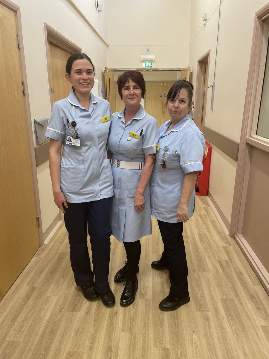 Let's hear it for our Clinical Support Workers here at Goscote Hospice! 👏Say hello to Lucy Radjenovic, Jayne James and Kat Knox.

They provide personalised care to patients, helping with hygiene, mobility and with maintaining dignity - to name but a few tasks. #OnShiftWithWHT