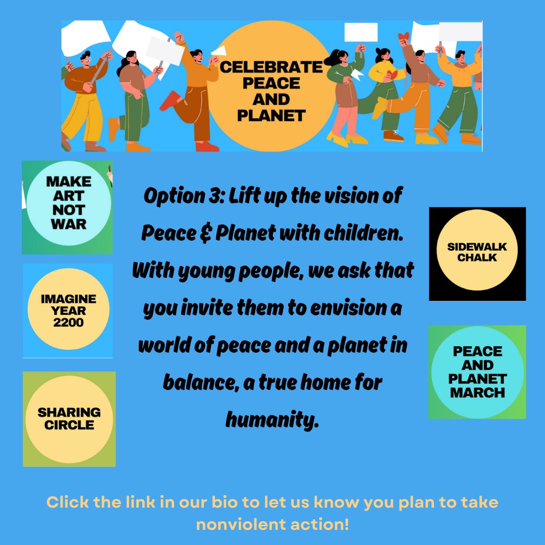 🌍☮️ Join us for our inaugural 2024 Earth Week Mobilization happening from April 22 to May 1! 🌟 Take a stand for peace and the planet. Let us know you plan to take nonviolent action here: paceebene.org/peace-and-plan… . . . #peace #Planet #earthday #mayday #nonviolentaction