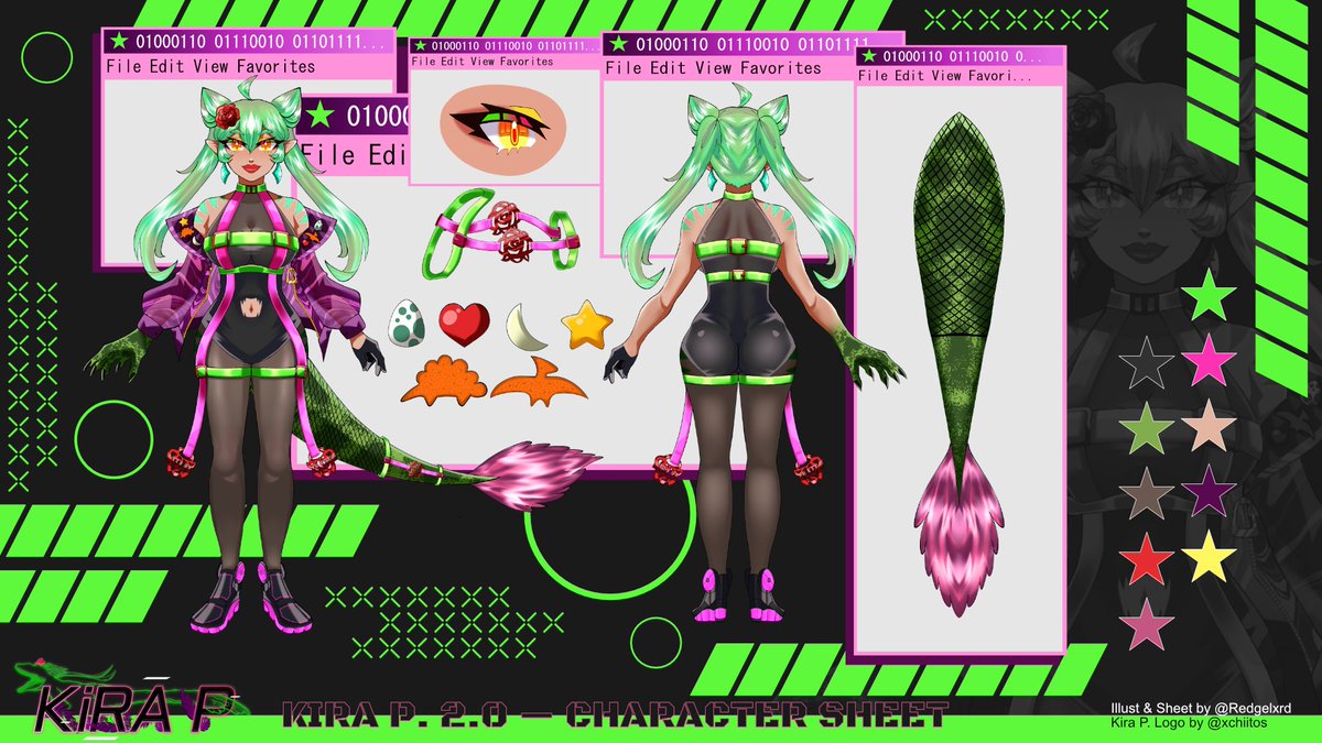 KiraPRaptorGirl's tweet photo. Thank you for so much love on the debut! Now I can post character references!

Please check out the talented @redgelxrd &amp; @YoshinoArt who birthed my "human" form! https://t.co/1cB4n4ya1f