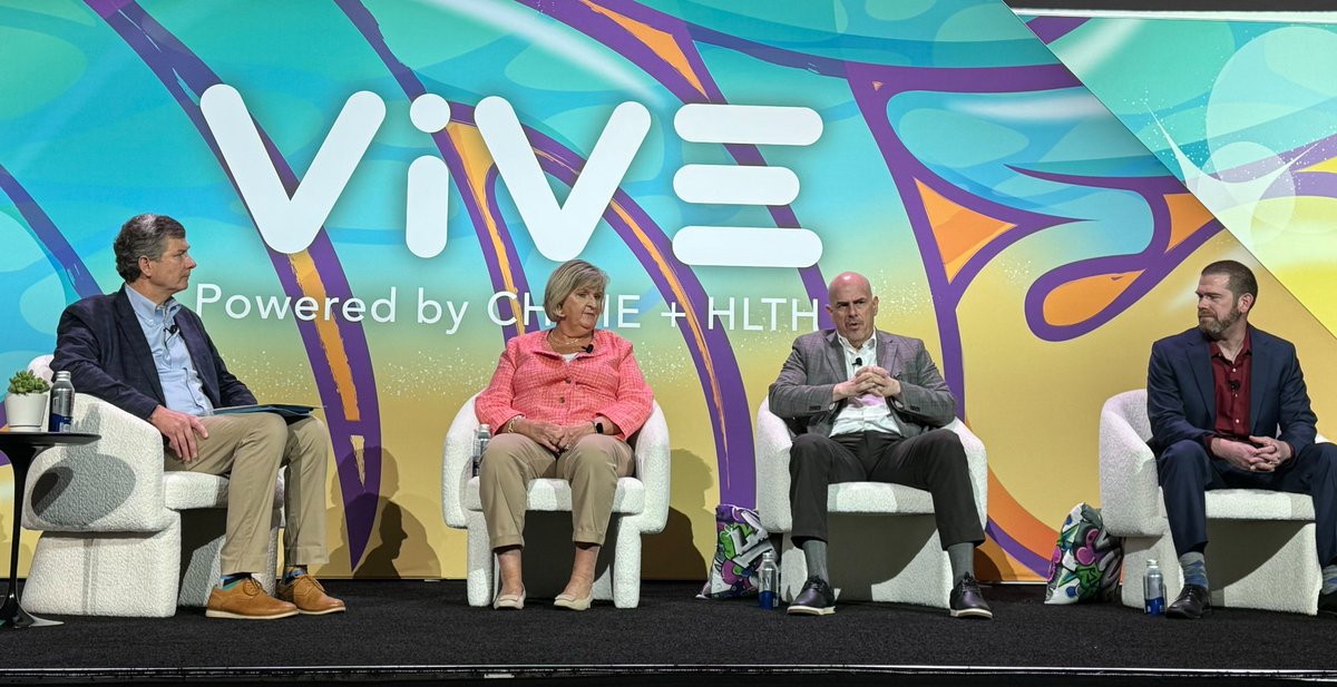 Making EHRs, and the data they contain, easier to use and access for governments, providers, and patients is essential to the future of healthcare. Was glad to share the stage at #ViVE2024 with Meditech and Epic to discuss what we need to do as a collective industry to enable