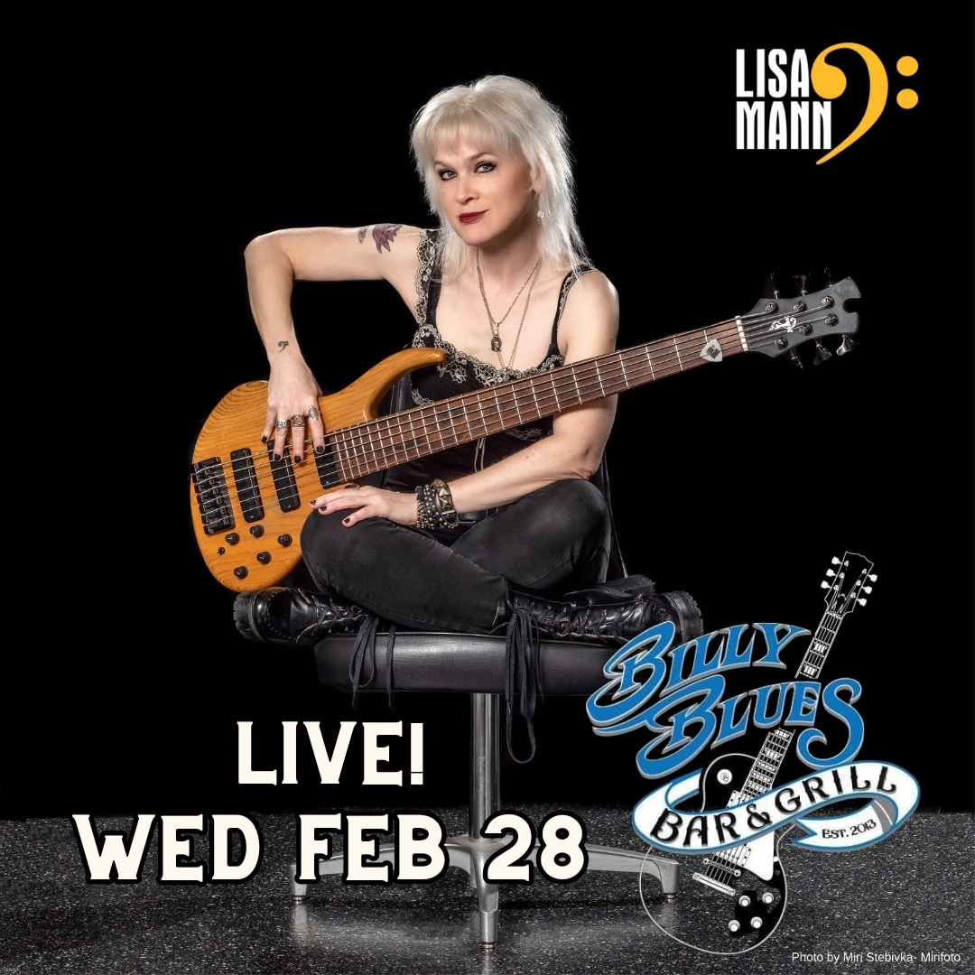 I'll be at Billy Blues in Vancouver WA tomorrow evening (Wed) with guitarist Jason Thomas 🎸 and right proper Blues drummer Dave Melyan 🥁

Y'all come! 

#bluesmusic #vancouverwa #pacificnorthwest #livemusic #womeninblues #womeninmusic #bassplayer #bassguitar #bassmusician