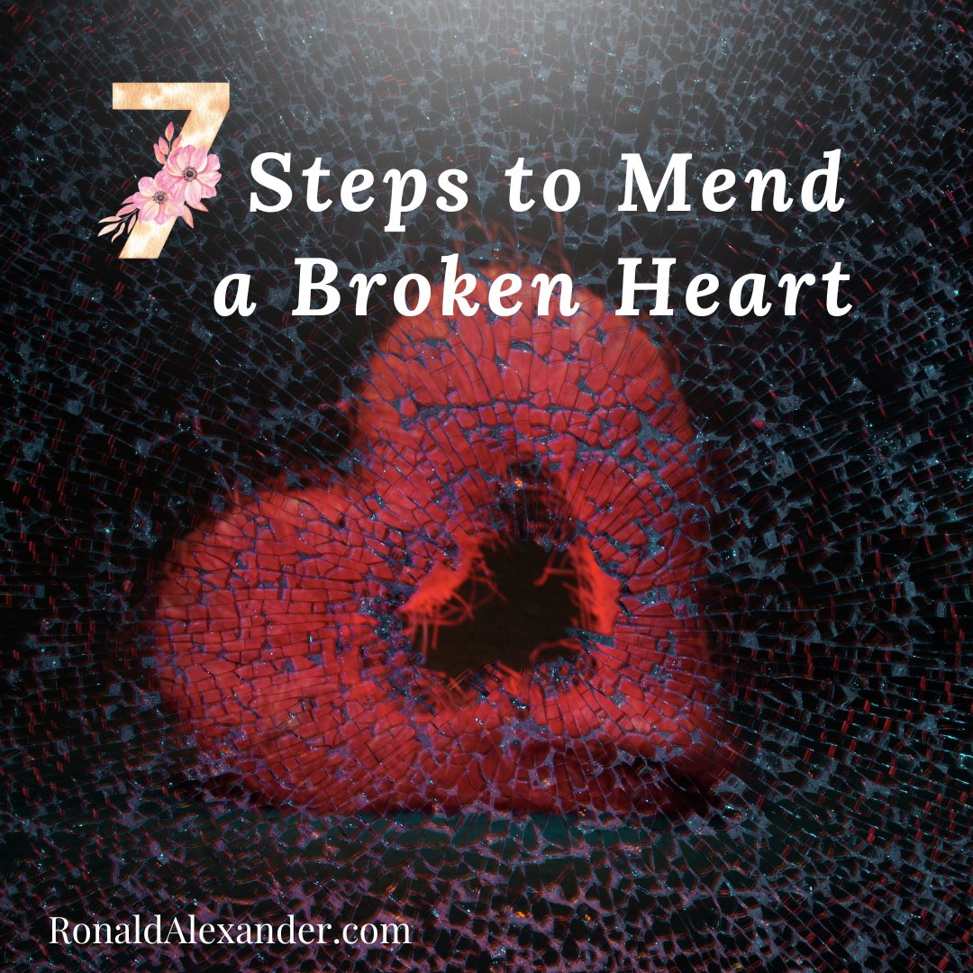 To read more about '7 Steps to Mend a Broken Heart '. Check out Dr. Ron's blog; please copy the link below! 👇 ronaldalexander.com/how-to-mindful… . . . #GriefJourney #HealingProcess #CopingWithLoss #EmotionalWellness #GriefSupport #MentalHealthAwareness #MindfulHealing #CoreCreativity