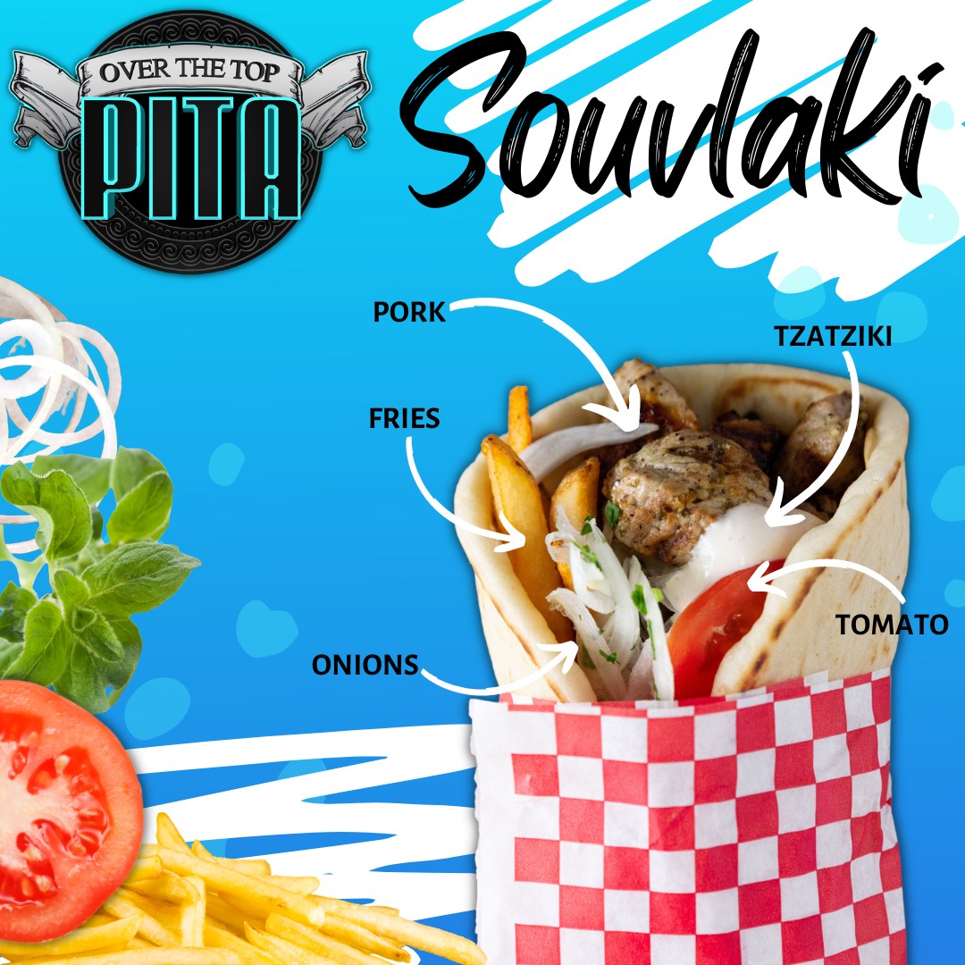Souvlaki!!
Fresh Simple Delicious!!!
#overthetop #overthetoppita #franchise #franchisee #goodfood #fresh #restaurant #foodconcept #floridafoodie #local #food #burrito #greekfood #franchiseforsale #beyourownboss #invest #clermont