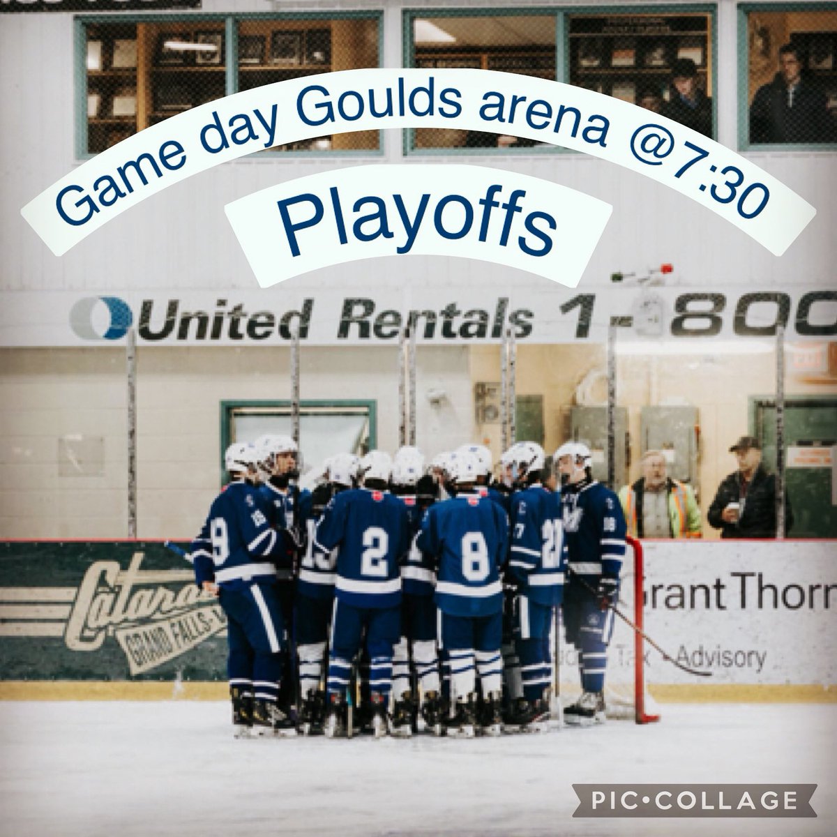 Finished first place in regular season and we are back tonight for the first game of playoffs against Gonzaga in the home barn 📍 Goulds arena @7:30 Gooo mavericks 🏒🥅🚨💙🐴 #fillbarn #giddyup #bleedblue💙 #beloud #noquit <a href="/skhmavericks/">St Kevin's High</a>