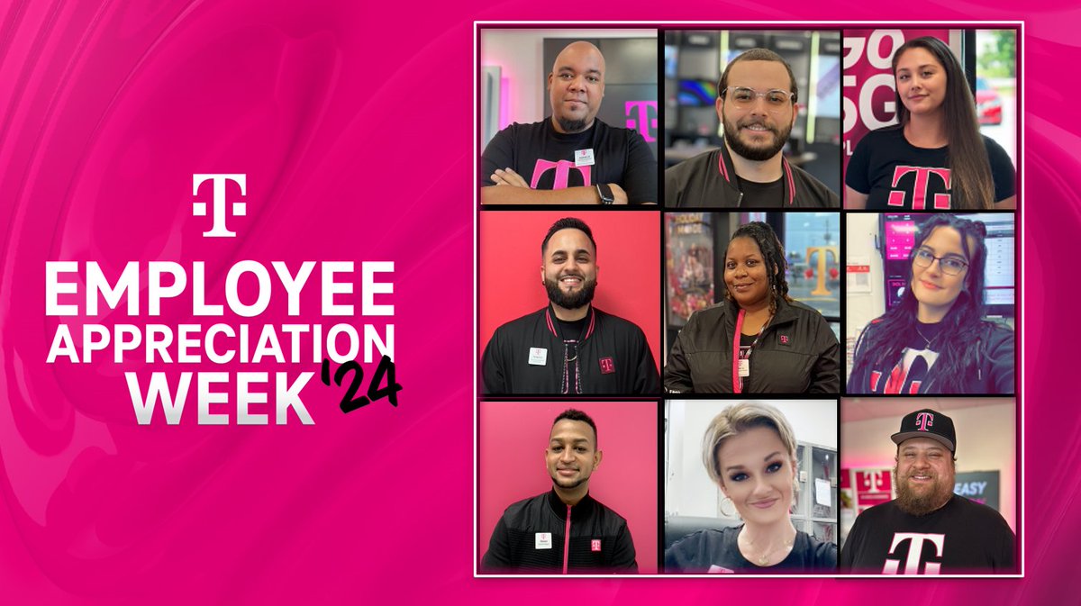 It's employee appreciation week at @TMobile! I wanted to take a moment to thank these guys and gals for everything they do, day-in and day-out, for our awesome customers. It's an honor and pleasure to serve such an amazing group of solid leaders. @JonFreier