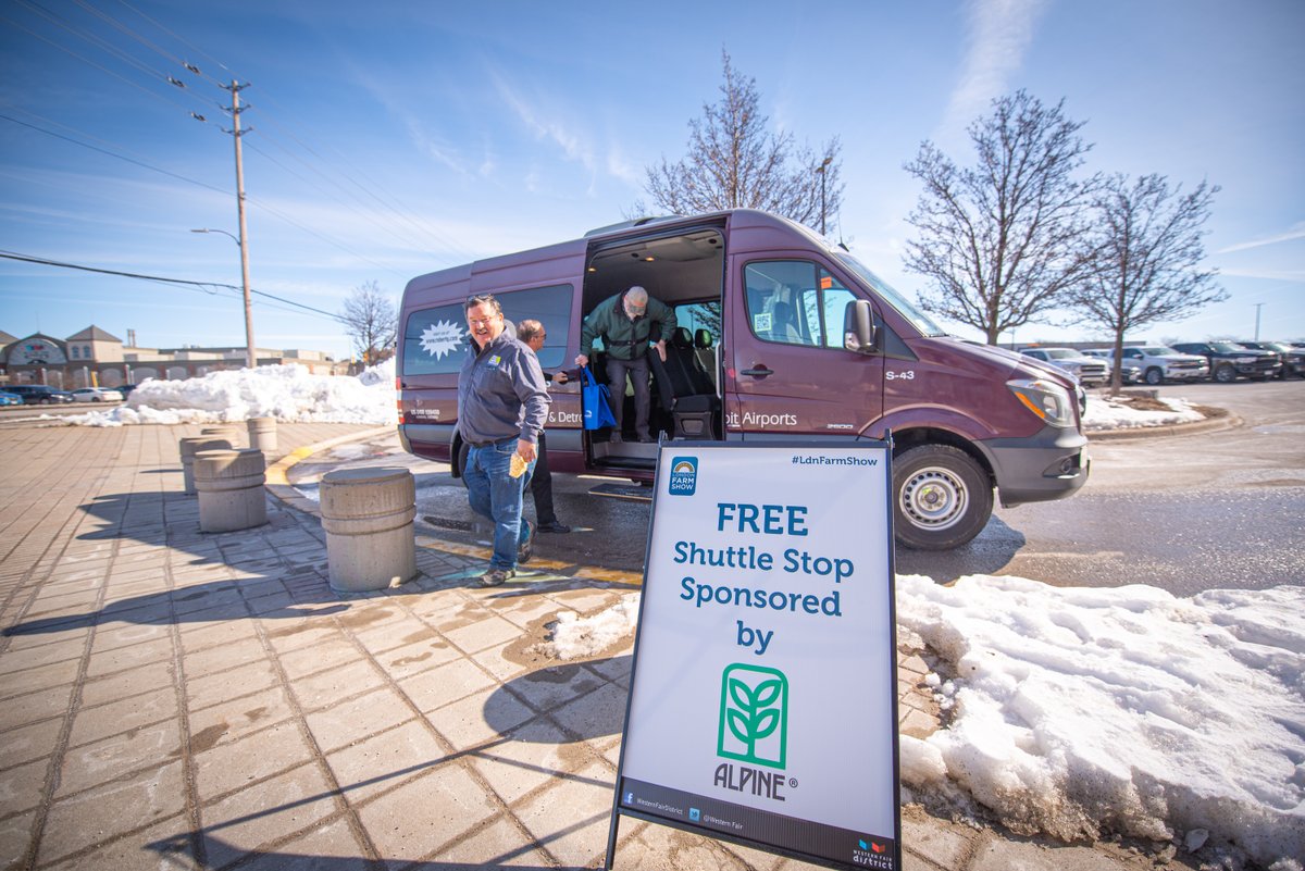 Heading to this year's London Farm Show? Don't miss a thing at both the Agriplex and <a href="/BMOCentreLondon/">BMO Centre London</a> with the FREE Shuttle to both locations, thanks to our sponsors at <a href="/alpinepfl/">ALPINE</a> 💚

Get your tickets to the 2024 #Ldnont Farm Show at londonfarmshow.com