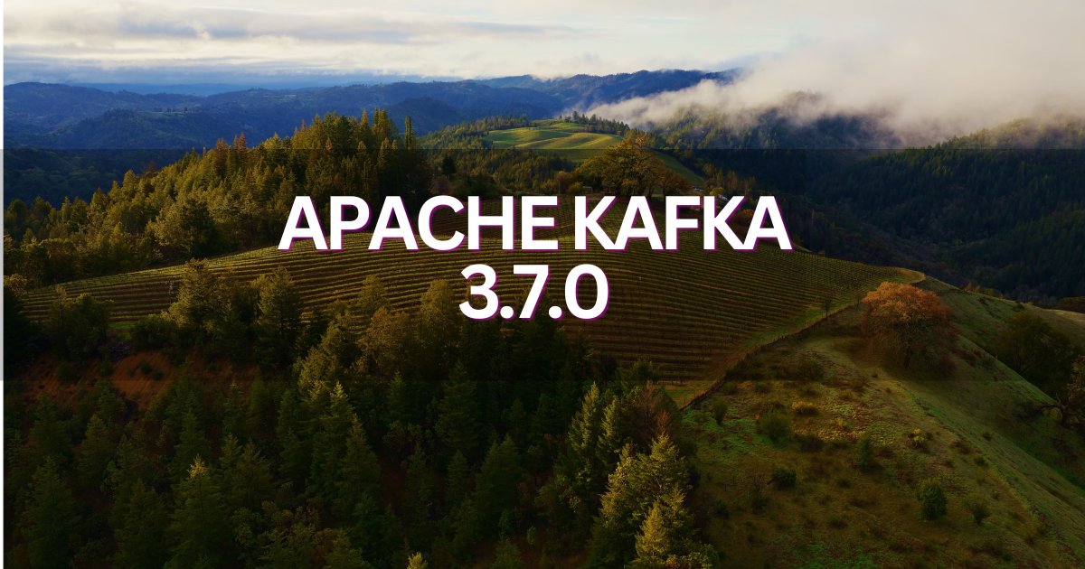 Apache Kafka 3.7.0 was just released! 🔥 What comes with this new release? Here are the top features you should know about: (2-minute read) 🧵