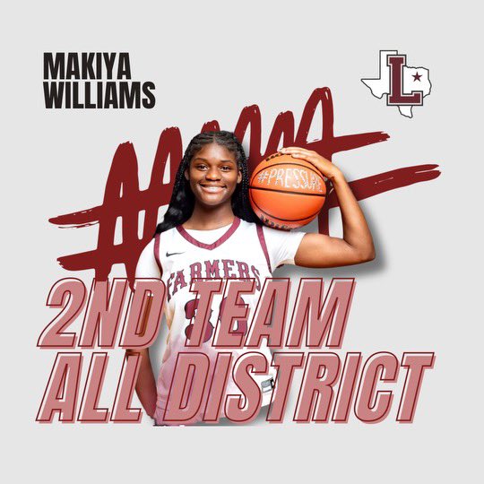 S/O to Makiya Williams 3️⃣0️⃣ on making 2nd Team All District 🔥 #TheLewPressure