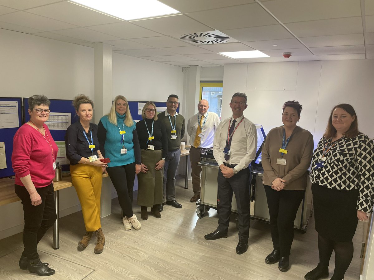 @NHSEngland visit to our #cpk central production Kitchen development so #proud of @UhdCatering this #team they just keep giving @alexjlister @stuart_willes @LeanneUHD @LouClyde1 @EmmaHonnywill @hcashells #thankyou