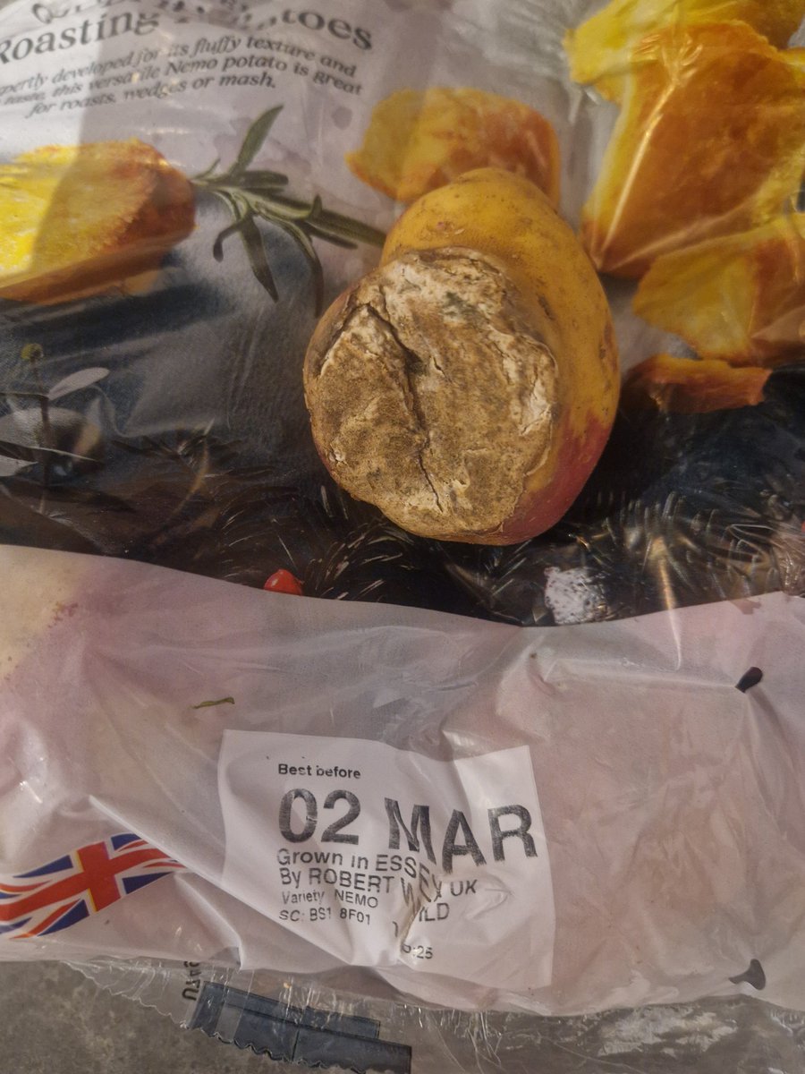 71leroy's tweet photo. @Tesco #tescofinest  Quality control? https://t.co/vrztSjNP0e