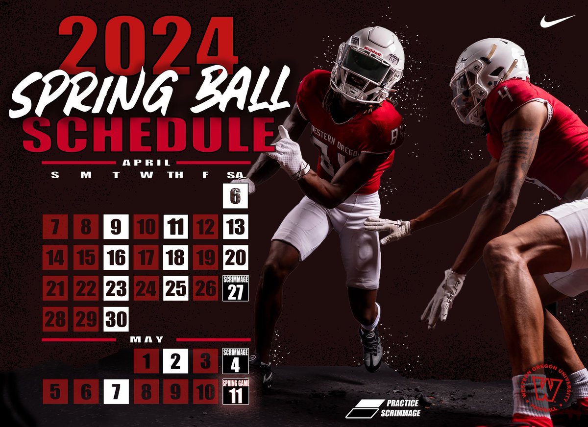 Schedule is set‼️ Pack is back in action for spring camp‼️🐺🏈 #springball #gowolves #24szn