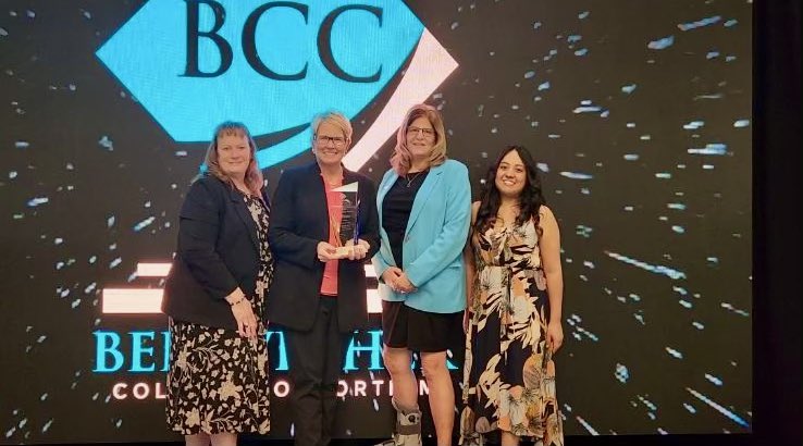 We are thrilled to announce <a href="/RACC_edu/">Reading Area Community College</a> received the <a href="/BellwetherCC/">Bellwether College Consortium</a> Award in the category of Instructional Programs and Services. A big congratulations to Dean, Dr. Robin Eckert, Professor, Nancy Jackson, and Early Childhood Education Peer Mentor, Gabrielia Padilla. #RACCProud!
