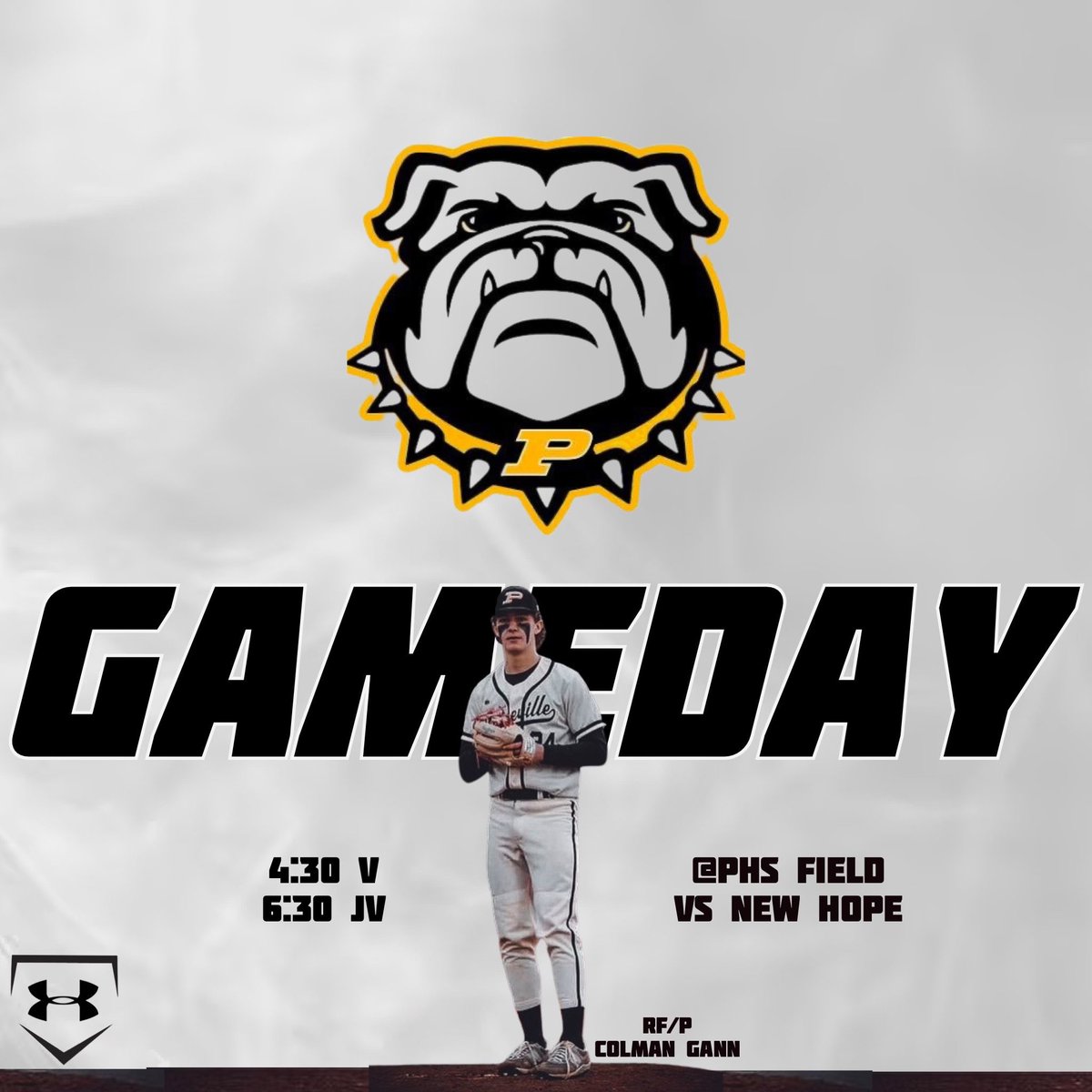 Bulldogs at home today! PHS students get free admission. Come fill the porch! 