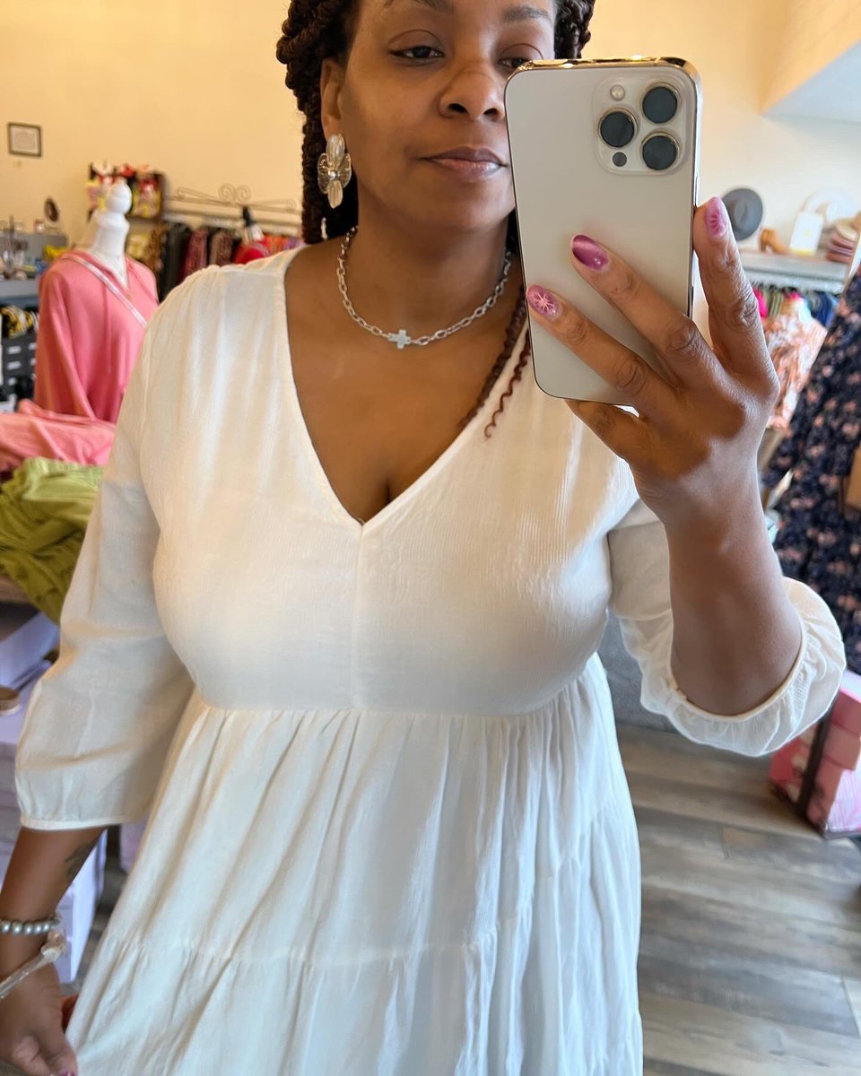 Cotiqueshop's tweet photo. A white dress you may love!
Available in sizes small-large
Flowy style. Lined and comfortable!
⚪️Open 12-6 today⚪️
#whitedress #accessories #dressup #white #outfitinspiration #dressinwhite https://t.co/0i9CVWbof1