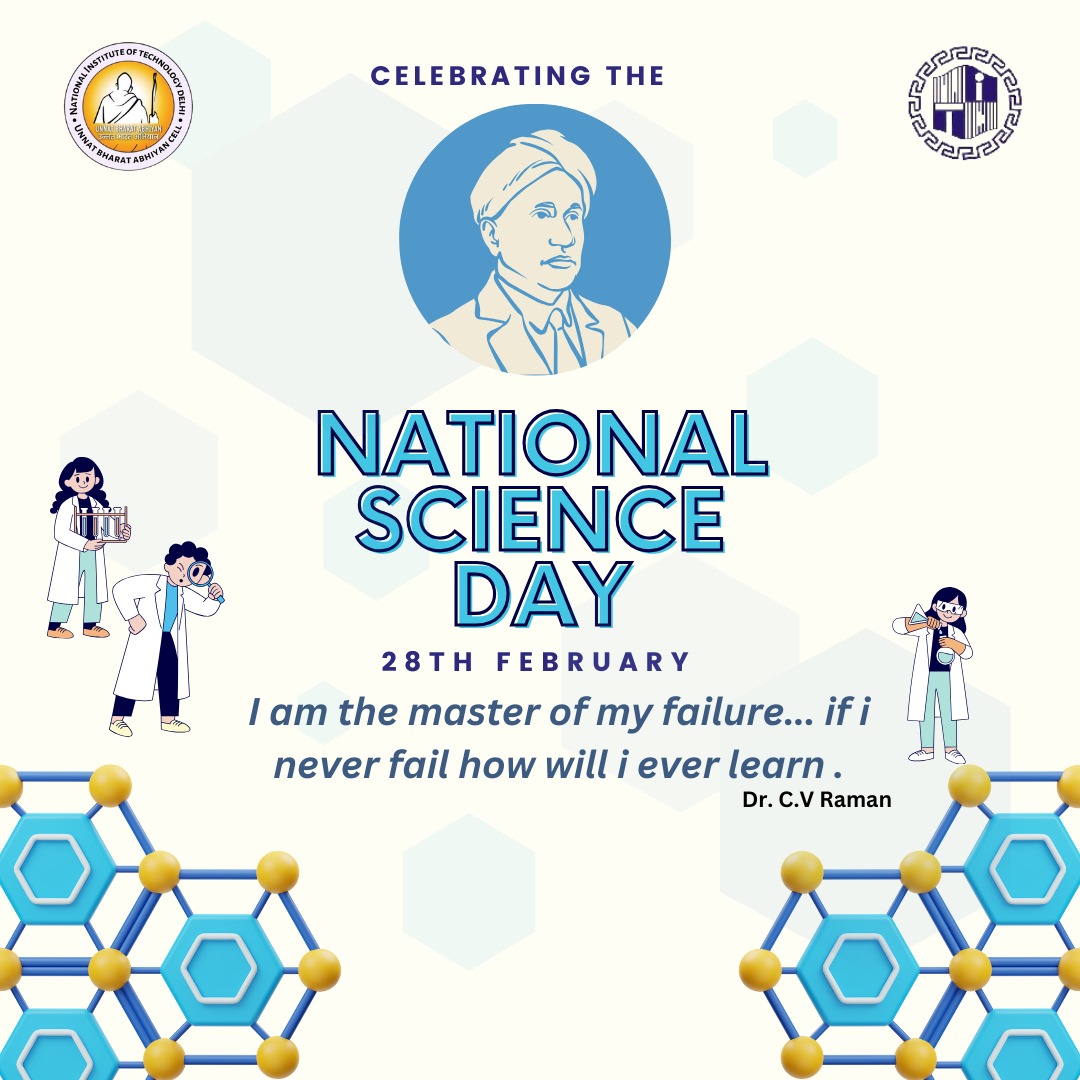 Science is the pursuit of truth for our ultimate global improvement.'Let's ignite the scientific temper in the youth and weave a future enriched with knowledge and technology.
*Science is magic that works*
Celebrate National Science Day with innovation and exploration.
#science