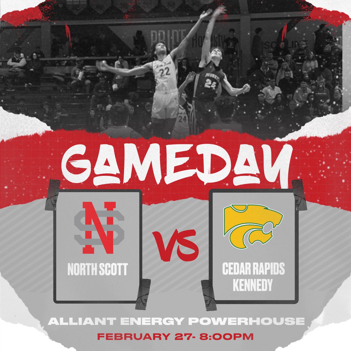 NorthScottHS's tweet photo. 4A Substate Final 🏀 https://t.co/sGqlvVnIWF