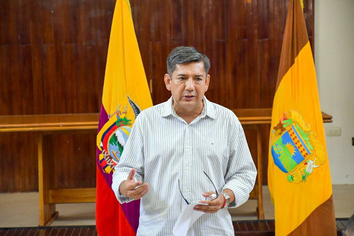 GoberElOro's tweet photo. Los 14 jefes políticos de la provincia recibieron directrices gubernamentales que permitirán fortalecer el trabajo en territorio y trazar líneas de acción en beneficio de la ciudadanía.

@jimmyblacio_ec 

#ElNuevoEcuador https://t.co/biBUdcprFU