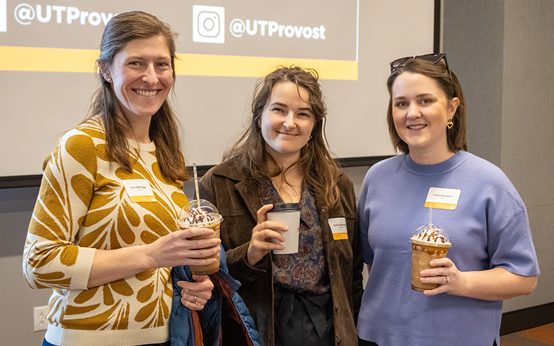 UTProvost's tweet photo. Faculty Appreciation Week kicked off with Coffee &amp; Chocolate yesterday afternoon. Thank you to all the faculty that joined us- we hope you enjoyed your treats! https://t.co/wi92LtEHa3